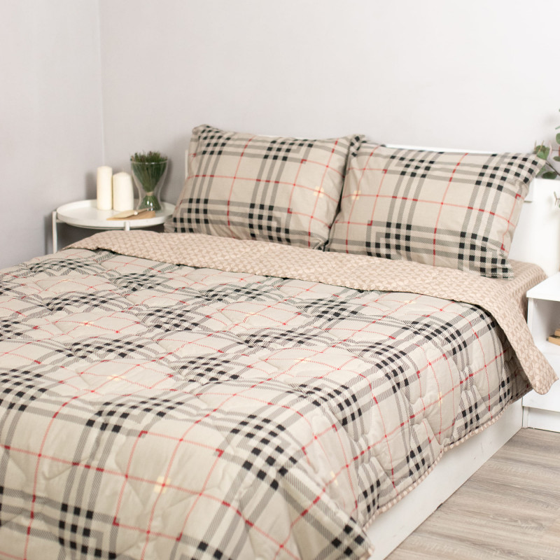 Набор летний Киана евро, поплин (хлопок 100 %), наволочка (50х70)